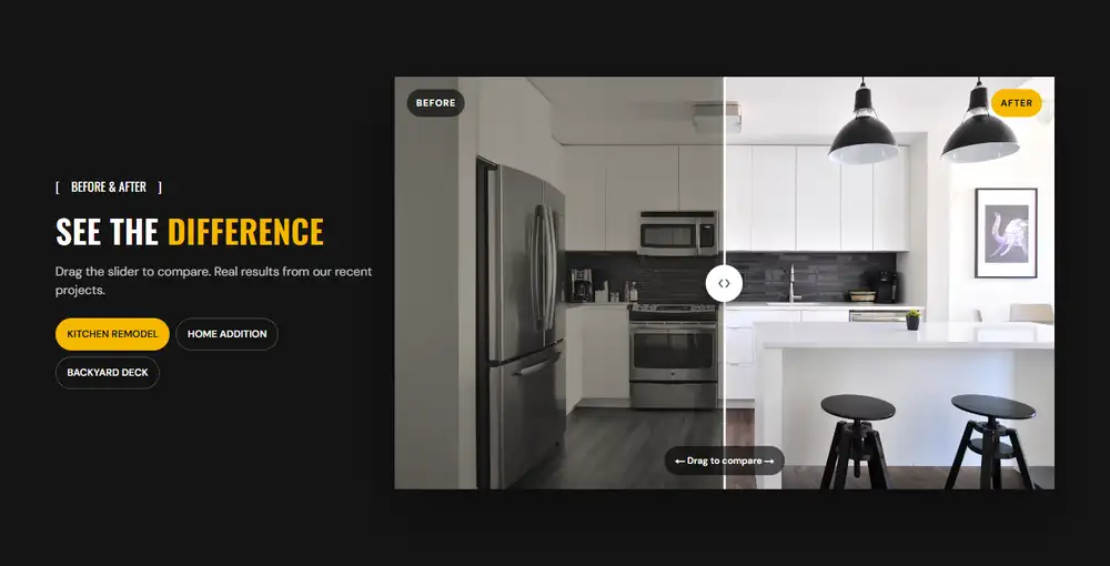 Summit Builders — Before & after