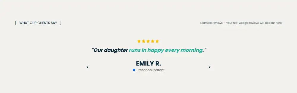 Little Sprouts Daycare — Reviews that build trust