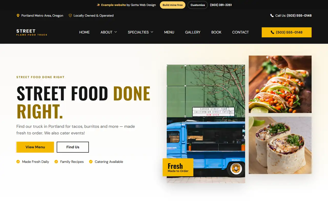 Street Flame Food Truck — Food Trucks