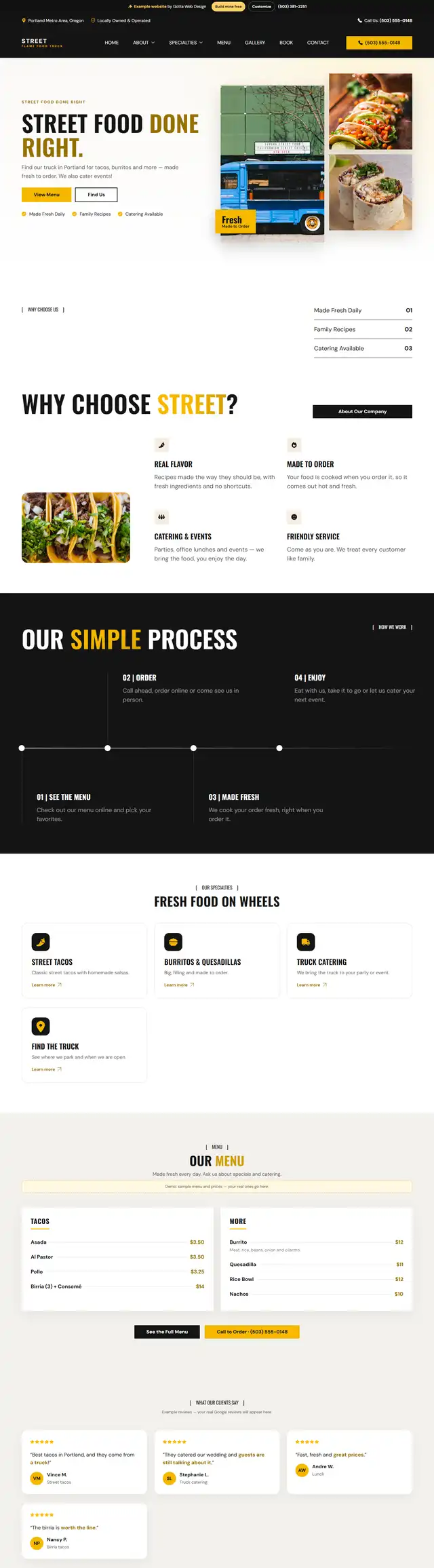 Street Flame Food Truck — Food Trucks