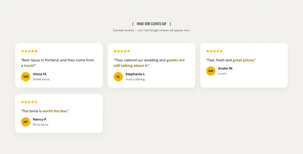 Street Flame Food Truck — Reviews that build trust