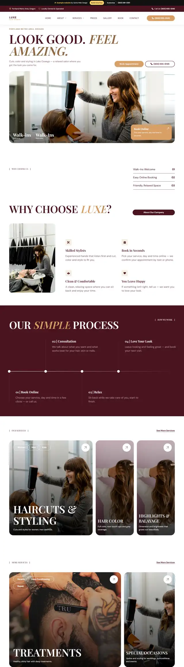 Luxe Hair Studio — Hair Salons